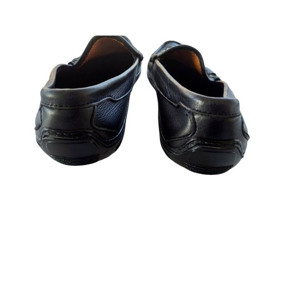 ALLEN EDMONDS Men\'s Black Buckle Bit Slip On Driving Loafer Size 11 D Amazonas main image 3
